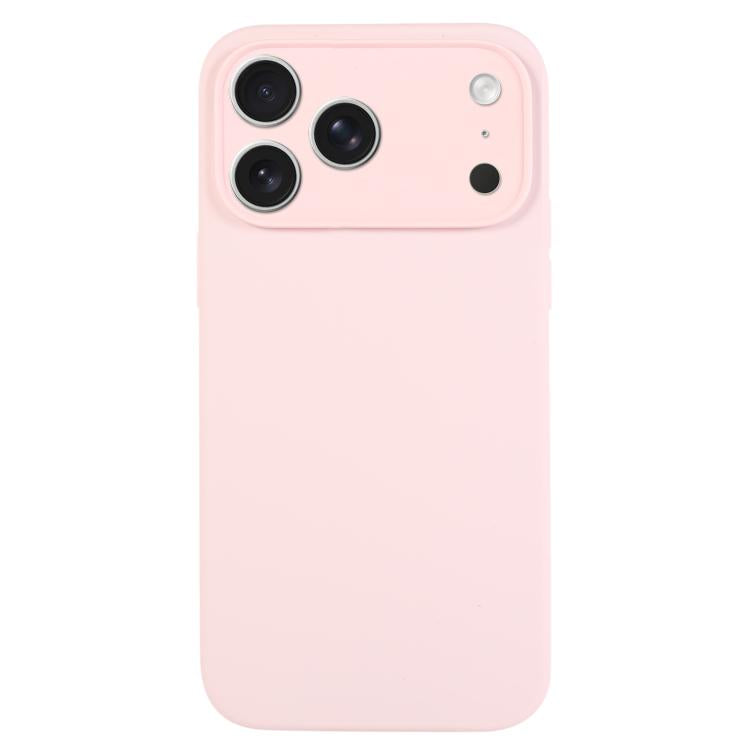 Pure Color Liquid Silicone Fine Pore Phone Case, For iPhone 17 Pro