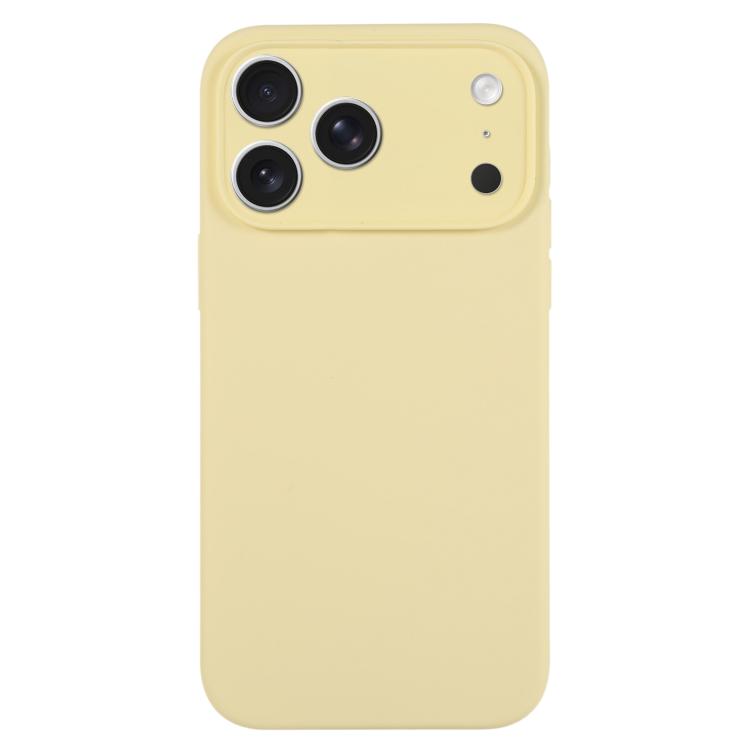 Pure Color Liquid Silicone Fine Pore Phone Case, For iPhone 17 Pro