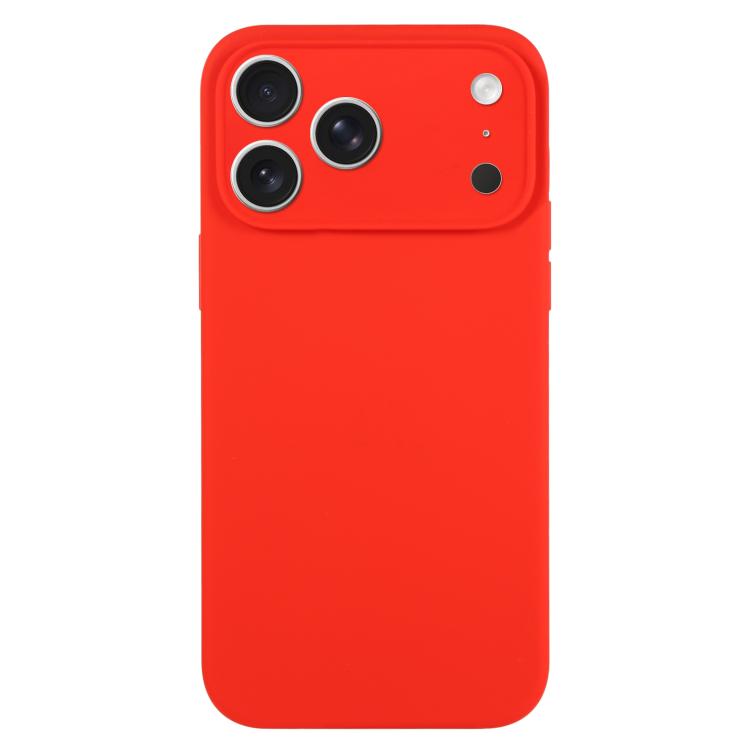 Pure Color Liquid Silicone Fine Pore Phone Case, For iPhone 17 Pro
