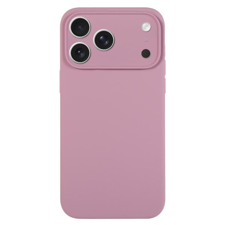 Pure Color Liquid Silicone Fine Pore Phone Case, For iPhone 17 Pro