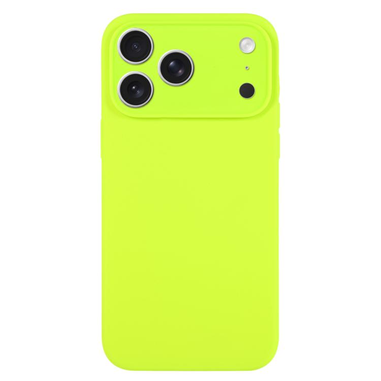 Pure Color Liquid Silicone Fine Pore Phone Case, For iPhone 17 Pro