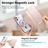 Splitable Electroplated MagSafe RFID Anti-theft Leather Phone Case with Lens Film, For iPhone 18 / 17, For iPhone 18 Pro / 17 Pro, For iPhone 18 Pro Max / 17 Pro Max, For iPhone 17e / 16e, For iPhone Air, For iPhone 16 Pro Max