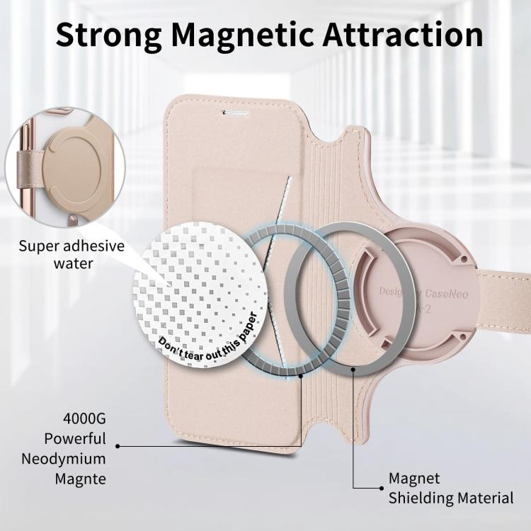 Splitable Electroplated MagSafe RFID Anti-theft Leather Phone Case with Lens Film, For iPhone 18 / 17, For iPhone 18 Pro / 17 Pro, For iPhone 18 Pro Max / 17 Pro Max, For iPhone 17e / 16e, For iPhone Air, For iPhone 16 Pro Max
