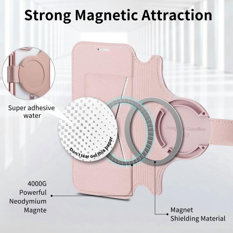 Splitable Electroplated MagSafe RFID Anti-theft Leather Phone Case with Lens Film, For iPhone 16 Pro, For iPhone 16 Plus, For iPhone 16, For iPhone 15 Pro Max, For iPhone 15 Pro, For iPhone 15 Plus