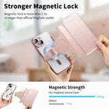 Splitable Electroplated MagSafe RFID Anti-theft Leather Phone Case with Lens Film, For iPhone 15, For iPhone 14 Plus, For iPhone 14, For iPhone 14 Pro, For iPhone 14 Pro Max, For iPhone 13 Pro Max
