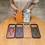 Frosted Skin Feel MagSafe Phone Case, For iPhone 17 Pro Max, For iPhone 17 Pro, For iPhone 17, For iPhone Air