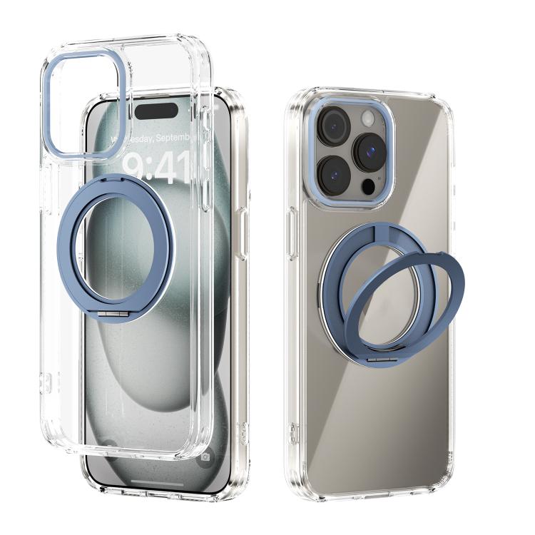 ABEEL MagSafe Q-LUCK Pivot Bracket Transparent Phone Case, For iPhone 13 Pro Max, For iPhone 13 Pro, For iPhone 13