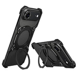Mechanical Arm Borderless MagSafe Holder Metal Phone Case, For iPhone Air