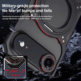Mechanical Arm Borderless MagSafe Holder Metal Phone Case, For iPhone Air
