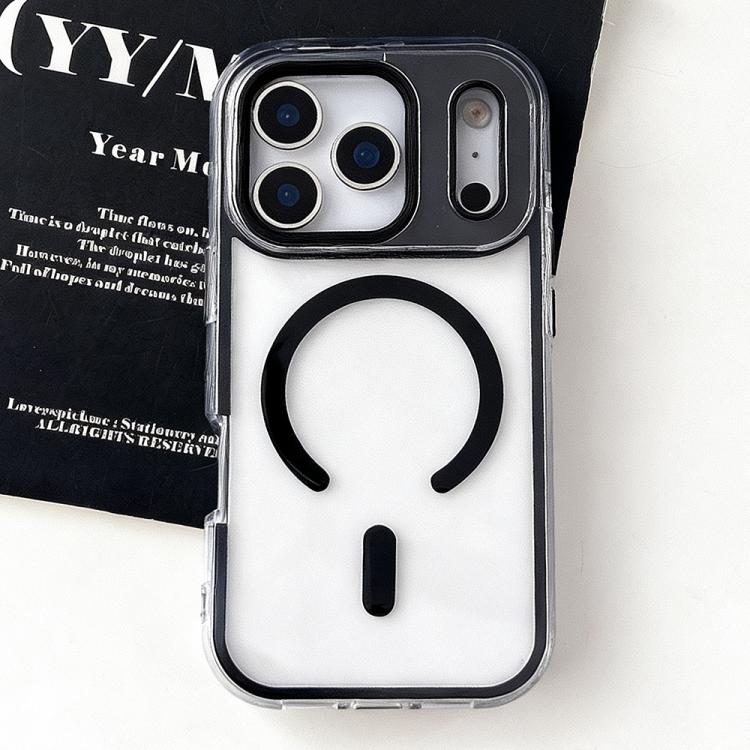 Large Hole Camera Macaron Transparency MagSafe Phone Case, For iPhone 17 Pro Max, For iPhone 17 Pro, For iPhone 17, For iPhone Air, For iPhone 16 Pro Max, For iPhone 16 Pro, For iPhone 16 Plus, For iPhone 16