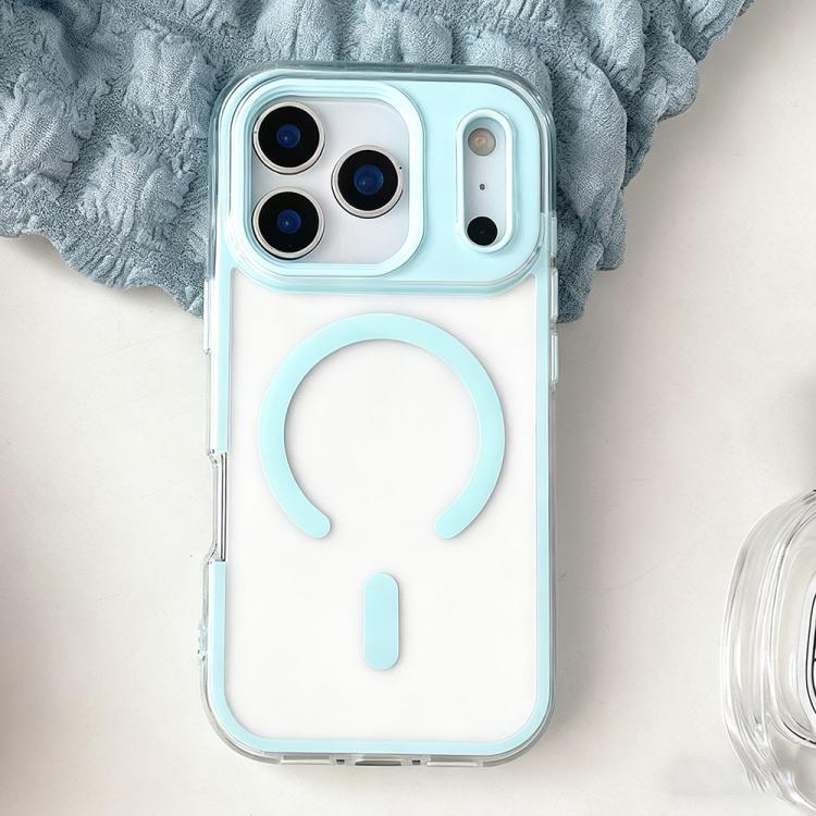 Large Hole Camera Macaron Transparency MagSafe Phone Case, For iPhone 17 Pro Max, For iPhone 17 Pro, For iPhone 17, For iPhone Air, For iPhone 16 Pro Max, For iPhone 16 Pro, For iPhone 16 Plus, For iPhone 16