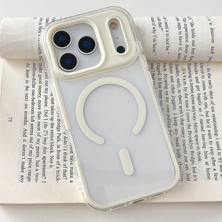 Large Hole Camera Macaron Transparency MagSafe Phone Case, For iPhone 17 Pro Max, For iPhone 17 Pro, For iPhone 17, For iPhone Air, For iPhone 16 Pro Max, For iPhone 16 Pro, For iPhone 16 Plus, For iPhone 16