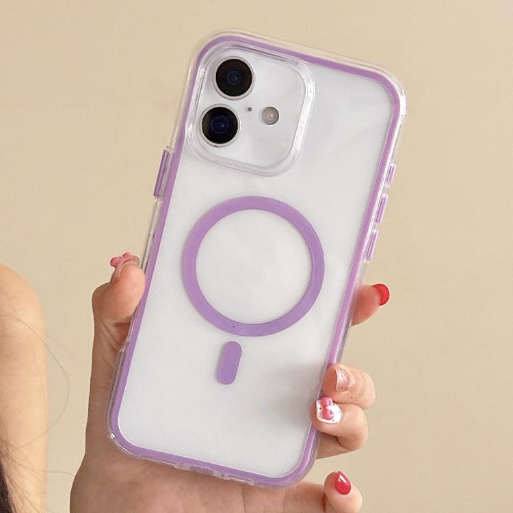 Large Hole Camera Macaron Transparency MagSafe Phone Case, For iPhone 17 Pro Max, For iPhone 17 Pro, For iPhone 17, For iPhone Air, For iPhone 16 Pro Max, For iPhone 16 Pro, For iPhone 16 Plus, For iPhone 16
