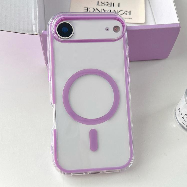 Large Hole Camera Macaron Transparency MagSafe Phone Case, For iPhone 17 Pro Max, For iPhone 17 Pro, For iPhone 17, For iPhone Air, For iPhone 16 Pro Max, For iPhone 16 Pro, For iPhone 16 Plus, For iPhone 16