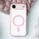 Large Hole Camera Macaron Transparency MagSafe Phone Case, For iPhone 17 Pro Max, For iPhone 17 Pro, For iPhone 17, For iPhone Air, For iPhone 16 Pro Max, For iPhone 16 Pro, For iPhone 16 Plus, For iPhone 16