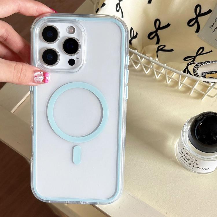 Large Hole Camera Macaron Transparency MagSafe Phone Case, For iPhone 17 Pro Max, For iPhone 17 Pro, For iPhone 17, For iPhone Air, For iPhone 16 Pro Max, For iPhone 16 Pro, For iPhone 16 Plus, For iPhone 16