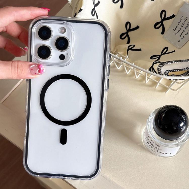Large Hole Camera Macaron Transparency MagSafe Phone Case, For iPhone 15 Pro Max, For iPhone 15 Pro, For iPhone 15 Plus, For iPhone 15, For iPhone 14 Plus, For iPhone 14, For iPhone 14 Pro, For iPhone 14 Pro Max