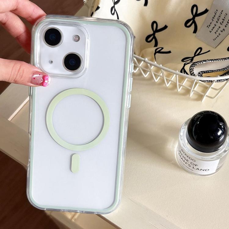 Large Hole Camera Macaron Transparency MagSafe Phone Case, For iPhone 15 Pro Max, For iPhone 15 Pro, For iPhone 15 Plus, For iPhone 15, For iPhone 14 Plus, For iPhone 14, For iPhone 14 Pro, For iPhone 14 Pro Max