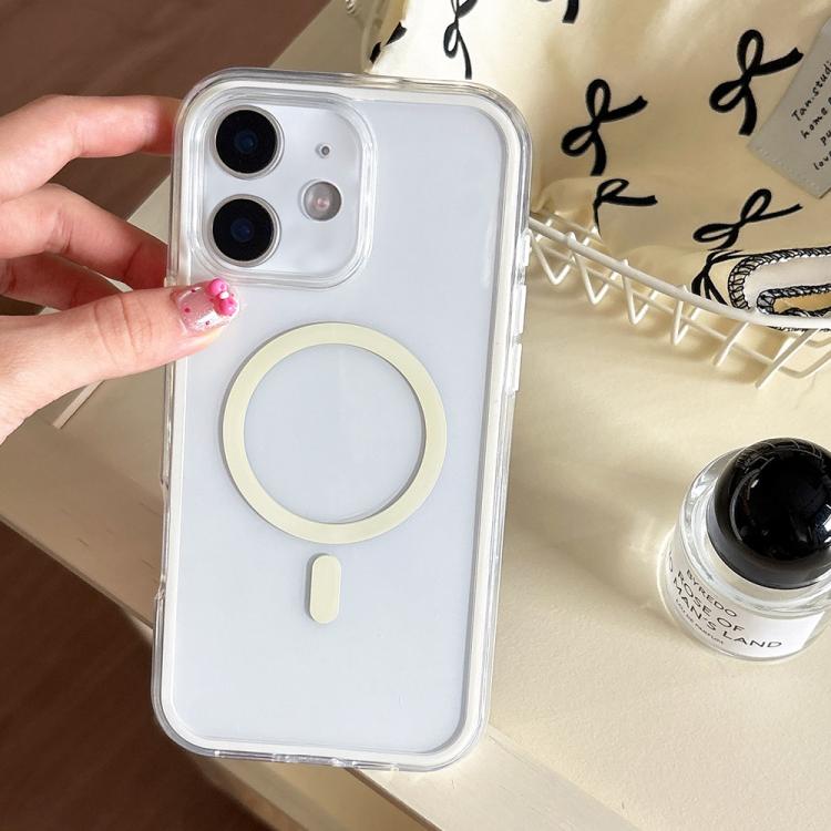 Large Hole Camera Macaron Transparency MagSafe Phone Case, For iPhone 13 Pro Max, For iPhone 13 Pro, For iPhone 13, For iPhone 12, For iPhone 12 Pro Max, For iPhone 12 Pro, For iPhone 11 Pro Max, For iPhone 11