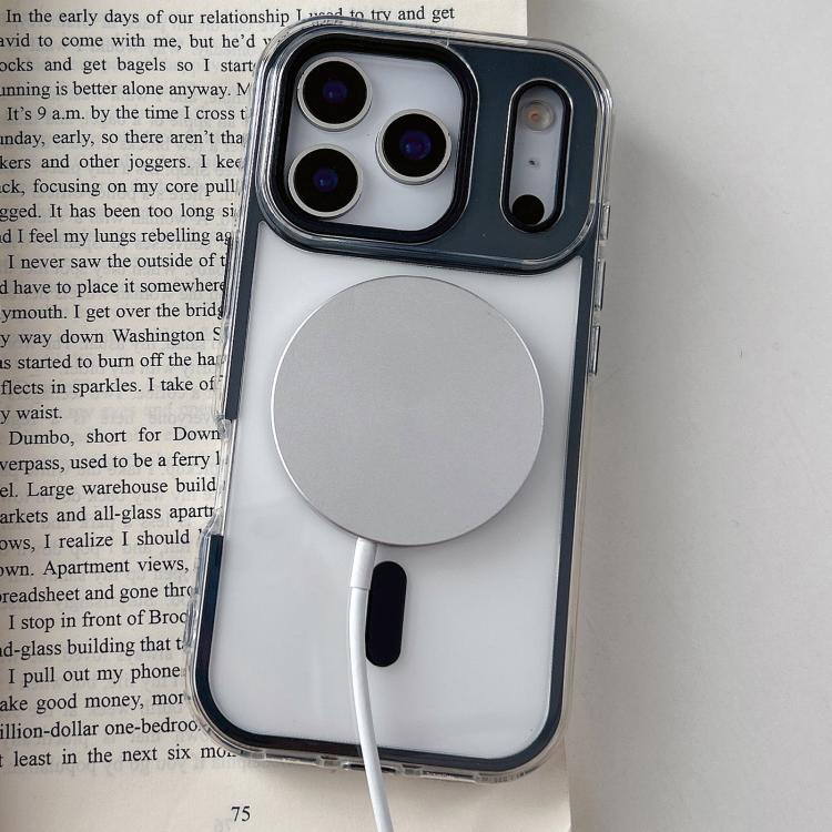 Large Hole Camera Macaron Transparency MagSafe Phone Case, For iPhone 15 Pro Max, For iPhone 15 Pro, For iPhone 15 Plus, For iPhone 15, For iPhone 14 Plus, For iPhone 14, For iPhone 14 Pro, For iPhone 14 Pro Max