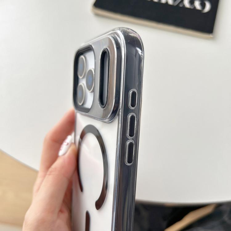 Large Hole Camera Macaron Transparency MagSafe Phone Case, For iPhone 15 Pro Max, For iPhone 15 Pro, For iPhone 15 Plus, For iPhone 15, For iPhone 14 Plus, For iPhone 14, For iPhone 14 Pro, For iPhone 14 Pro Max
