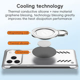 Ice Sense Series Graphene Cooling MagSafe Holder Phone Case, For iPhone 17 Pro Max, For iPhone 17 Pro, For iPhone 17, For iPhone Air