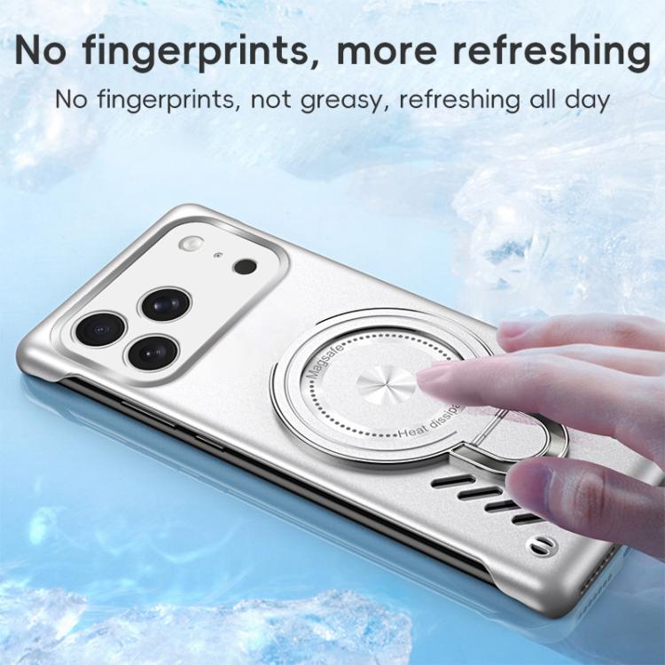 Ice Sense Series Graphene Cooling MagSafe Holder Phone Case, For iPhone 17 Pro Max, For iPhone 17 Pro, For iPhone 17, For iPhone Air