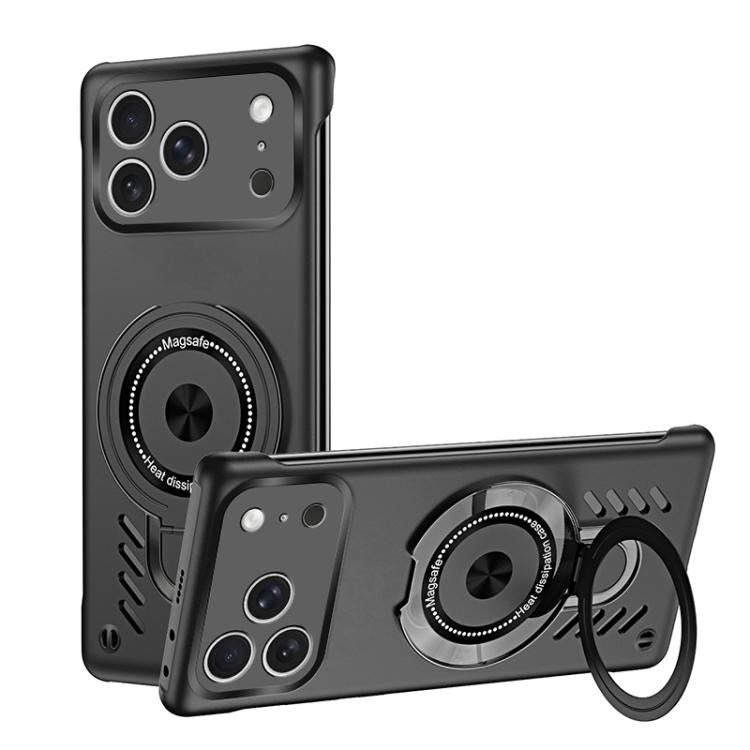 Ice Sense Series Graphene Cooling MagSafe Holder Phone Case, For iPhone 17 Pro Max, For iPhone 17 Pro, For iPhone 17, For iPhone Air
