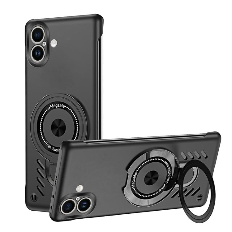 Ice Sense Series Graphene Cooling MagSafe Holder Phone Case, For iPhone 17 Pro Max, For iPhone 17 Pro, For iPhone 17, For iPhone Air