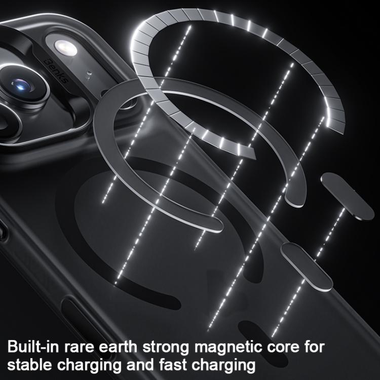 Benks Frosted MagSafe Magnetic Shockproof Phone Case, For iPhone 17 Pro Max, For iPhone 17 Pro, For iPhone 17, For iPhone Air