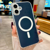 Acrylic MagSafe Phone Case, For iPhone 17e, For iPhone 17 Pro Max, For iPhone 17 Pro, For iPhone 17, For iPhone Air, For iPhone 16e, For iPhone 16 Pro Max, For iPhone 16 Pro, For iPhone 16 Plus, For iPhone 16, For iPhone 15 Pro Max, For iPhone 15 Pro