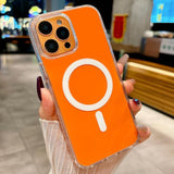 Acrylic MagSafe Phone Case, For iPhone 17e, For iPhone 17 Pro Max, For iPhone 17 Pro, For iPhone 17, For iPhone Air, For iPhone 16e, For iPhone 16 Pro Max, For iPhone 16 Pro, For iPhone 16 Plus, For iPhone 16, For iPhone 15 Pro Max, For iPhone 15 Pro