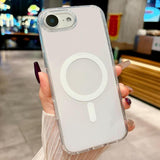 Acrylic MagSafe Phone Case, For iPhone 17e, For iPhone 17 Pro Max, For iPhone 17 Pro, For iPhone 17, For iPhone Air, For iPhone 16e, For iPhone 16 Pro Max, For iPhone 16 Pro, For iPhone 16 Plus, For iPhone 16, For iPhone 15 Pro Max, For iPhone 15 Pro