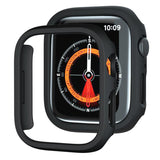 xDfind PC Frosted Hollow Half Coverage Watch Cover, For Apple Watch Series 6 / 5 / 4 / SE 44mm, For Apple Watch Series 6 / 5 / 4 / SE 40mm, For Apple Watch Series 11 46mm / 10 46mm, For Apple Watch Series 11 42mm / 10 42mm