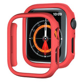 xDfind PC Frosted Hollow Half Coverage Watch Cover, For Apple Watch Ultra 3 / 2 / 1 49mm, For Apple Watch Series 9 / 8 / 7 45mm, For Apple Watch Series 9 / 8 / 7 41mm, For Apple Watch Series 3 / 2 / 1 38mm