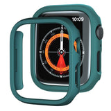 xDfind PC Frosted Hollow Half Coverage Watch Cover, For Apple Watch Series 3 / 2 / 1 42mm