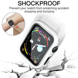 xDfind PC Frosted Hollow Half Coverage Watch Cover, For Apple Watch Series 11 42mm / 10 42mm, For Apple Watch Series 9 / 8 / 7 45mm, For Apple Watch Series 9 / 8 / 7 41mm, For Apple Watch Series 3 / 2 / 1 38mm