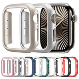 xDfind PC Frosted Hollow Half Coverage Watch Cover, For Apple Watch Series 11 42mm / 10 42mm, For Apple Watch Series 9 / 8 / 7 45mm, For Apple Watch Series 9 / 8 / 7 41mm, For Apple Watch Series 3 / 2 / 1 38mm