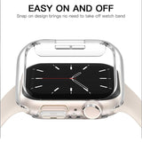 xDfind PC Frosted Hollow Half Coverage Watch Cover, For Apple Watch Series 3 / 2 / 1 42mm