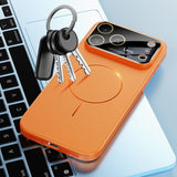 Oil-sprayed Skin Feel Magsafe Shockproof Phone Case, For iPhone 17 Pro Max, For iPhone 17 Pro, For iPhone 17, For iPhone Air