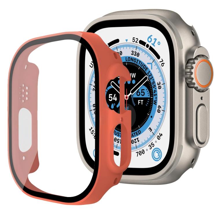 xDfind Tempered Glass Film Integrated PC Watch Cover, For Apple Watch Series 6 / 5 / 4 / SE 44mm, For Apple Watch Series 6 / 5 / 4 / SE 40mm, For Apple Watch Series 11 46mm / 10 46mm, For Apple Watch Series 11 42mm / 10 42mm