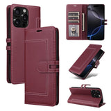 Stitched Magnetic Buckle Leather Phone Case, For iPhone 13 Pro, For iPhone 12 / 12 Pro, For iPhone 12 Pro Max, For iPhone 11 Pro Max, For iPhone 11, For iPhone 11 Pro