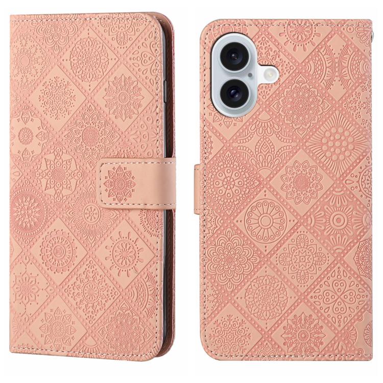 Ethnic Style Embossed Pattern Leather Phone Case, For iPhone 17 Pro Max, For iPhone 17 Pro, For iPhone 17, For iPhone Air