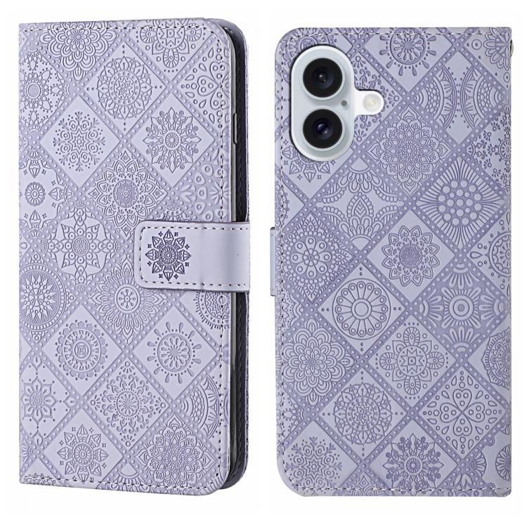 Ethnic Style Embossed Pattern Leather Phone Case, For iPhone 17 Pro Max, For iPhone 17 Pro, For iPhone 17, For iPhone Air