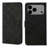 Ethnic Style Embossed Pattern Leather Phone Case, For iPhone 17 Pro Max, For iPhone 17 Pro, For iPhone 17, For iPhone Air