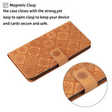 Ethnic Style Embossed Pattern Leather Phone Case, For iPhone 17 Pro Max, For iPhone 17 Pro, For iPhone 17, For iPhone Air