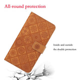 Ethnic Style Embossed Pattern Leather Phone Case, For iPhone 17 Pro Max, For iPhone 17 Pro, For iPhone 17, For iPhone Air