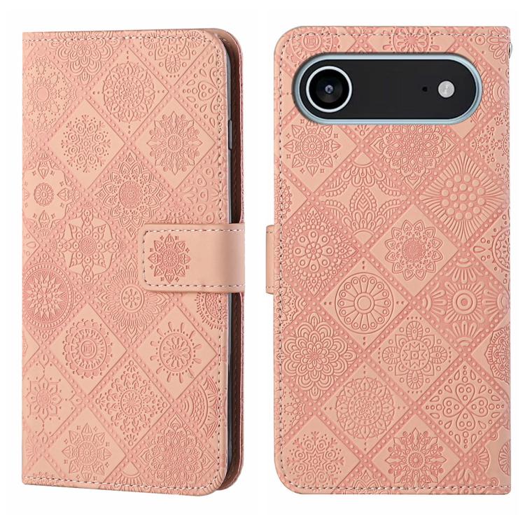 Ethnic Style Embossed Pattern Leather Phone Case, For iPhone 17 Pro Max, For iPhone 17 Pro, For iPhone 17, For iPhone Air