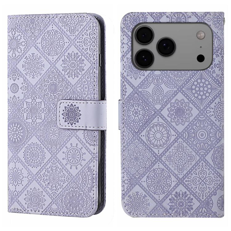 Ethnic Style Embossed Pattern Leather Phone Case, For iPhone 17 Pro Max, For iPhone 17 Pro, For iPhone 17, For iPhone Air