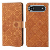 Ethnic Style Embossed Pattern Leather Phone Case, For iPhone 17 Pro Max, For iPhone 17 Pro, For iPhone 17, For iPhone Air